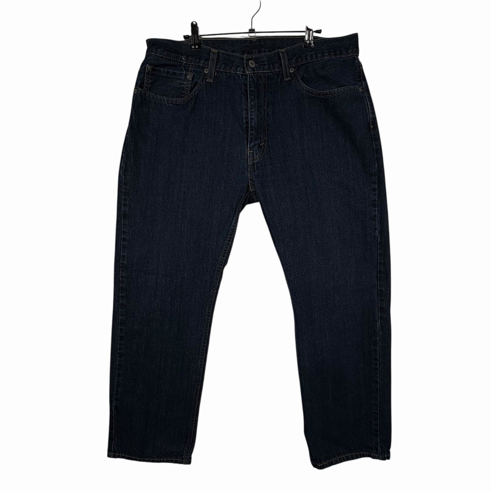 Levis 559 Jeans Mens 36 X 30 Dark Wash Straight Leg Blue Denim Relaxed Blue Jean